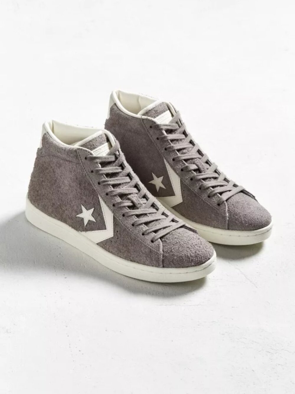Converse Pro Leather 76 Vintage Suede High Top Sneakers Shoes 155336C Grey Size